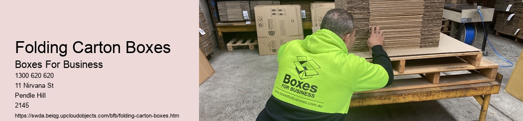 Folding Carton Boxes