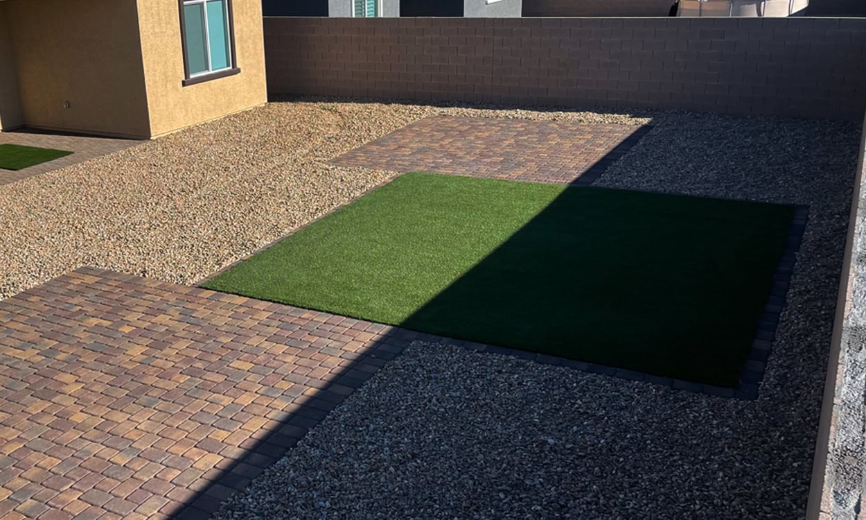 landscape drainage Las Vegas