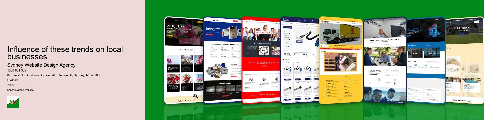 Influence of these trends on local businesses